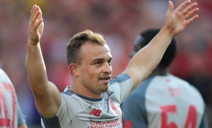 Xherdan Shaqiri reagon në ‘Twitter’ para ndeshjes së parë në Premierligë që nis pas pak