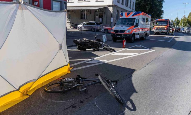 Aksidentohet rëndë me biçikletë – vdes 61-vjeçari në Zvicër