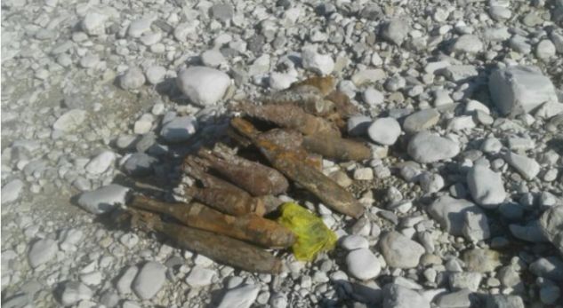 Gjilanasi gjen arsenal granatash të pashpërthyera në mal