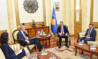 Delawie në takim me Veselin: SHBA-ja mbetet mbështetëse e Kosovës