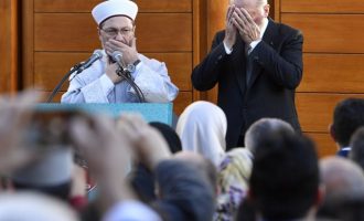 Erdogan hap xhaminë më të madhe në Evropë