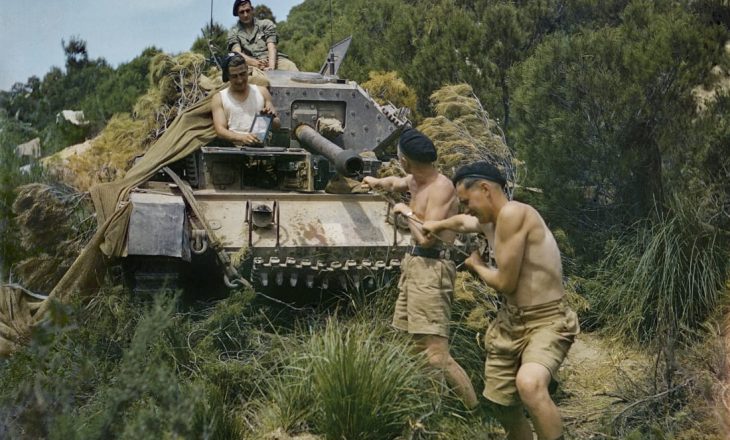 Fotografi të rralla me ngjyra gjatë Luftës së dytë botërore
