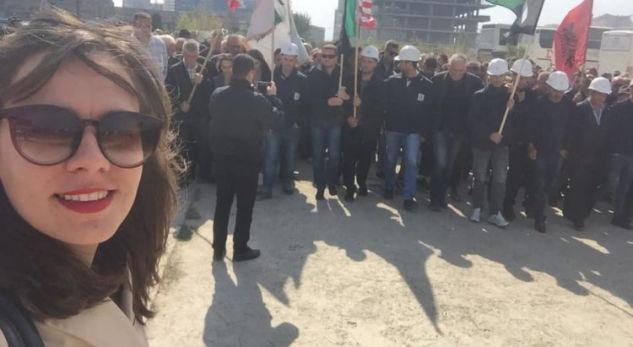 Punëtoret e Trepçës në përkrahje të protestës kundër Thaçit