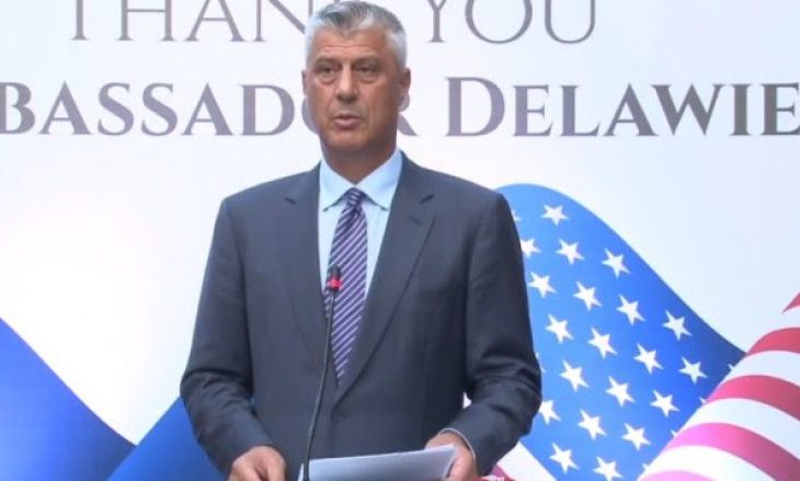 Thaçi në pritjen e ambasadorit Delawie: Kosova do të jetë shtëpia e jote e dytë