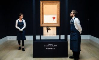 Banksy pranon se dështoi ta shkatërronte veprën e tij