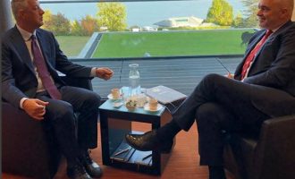 Rama dhe Thaçi takohen në Gjenevë