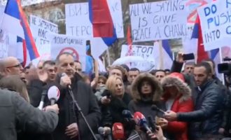 Përfundon protesta e serbëve në Veri