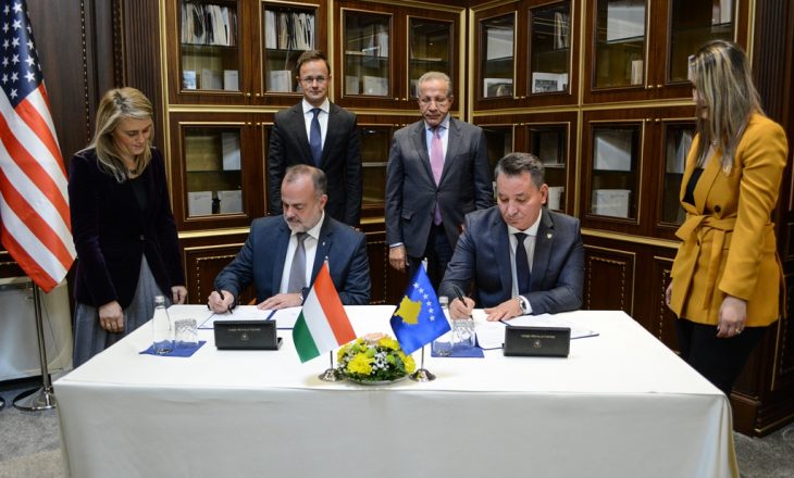 Kosova e Hungaria nënshkruan marrëveshje bashkëpunimi për implementimin e ITS-it