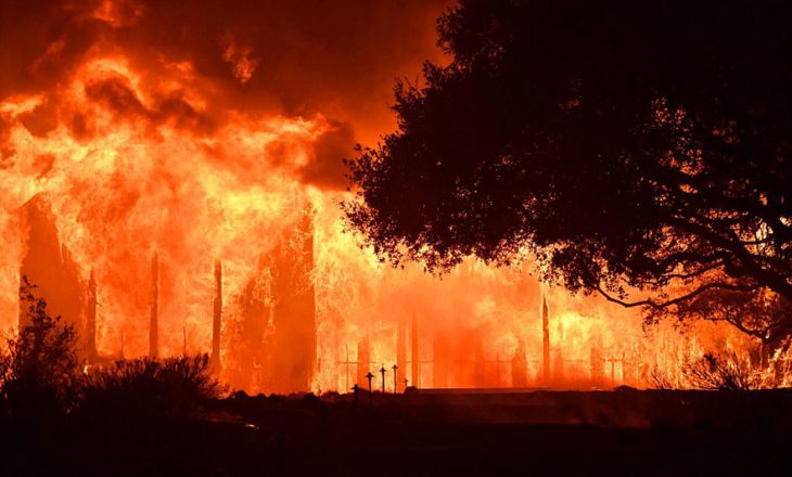 Shkon në 80 numri i të vdekurve nga zjarret në Kaliforni