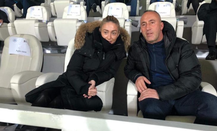 Haradinaj: Me Anitën, plot entuziazëm në mbështetje të djelmoshave tanë të pamposhtur