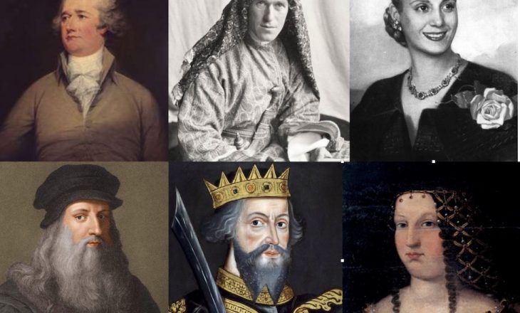 Lindën jashtë martese, por lanë gjurmë në histori, nga Leonardo Da Vinçi tek Eva Peron