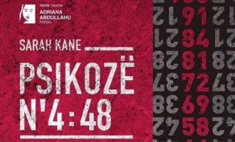 Shfaqja “Psikozë n’4:48” jepet sot në Teatrin “Adriana” në Ferizaj