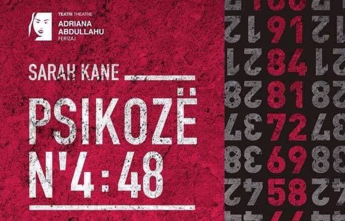 Shfaqja “Psikozë n’4:48” jepet sot në Teatrin “Adriana” në Ferizaj