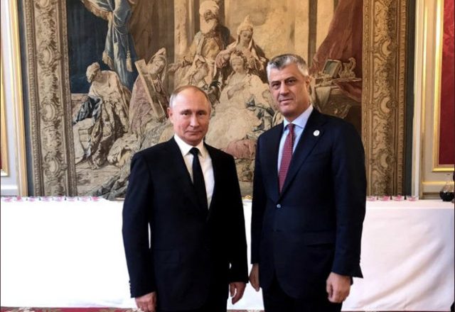 Thaçi kërkon bisedime pa kushte me Serbinë, e fton Putinin të vijë në Prishtinë