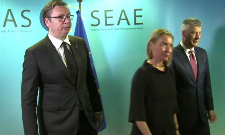 Reagimi i BE-së pas takimit mes Thaçit dhe Vuçiqit