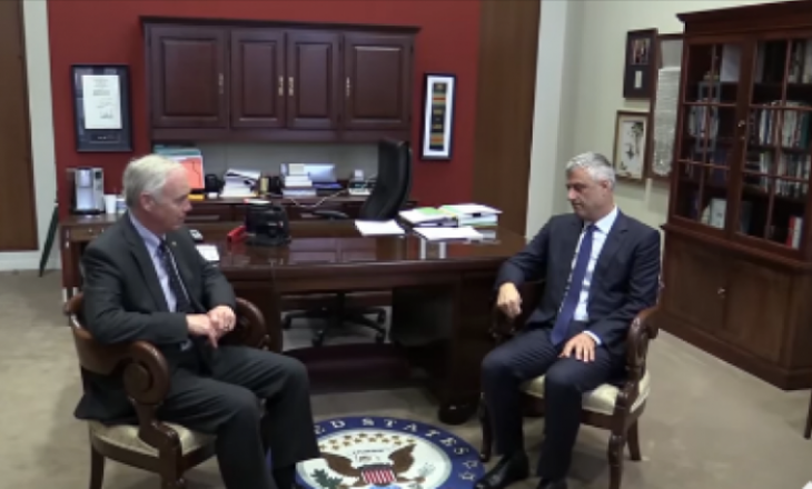 Senatori Johnson: SHBA-ja mbështet presidentin Thaçi dhe kurajon e tij