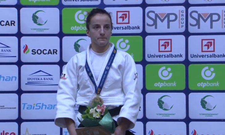 Distria Krasniqi e artë në Uzbekistan (FOTO)