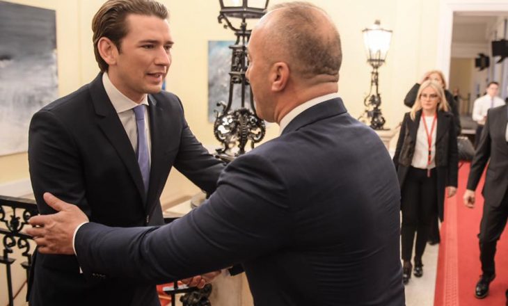 Kërkesa e Haradinajt për kancelarin austriak në lidhje me liberalizimin e vizave