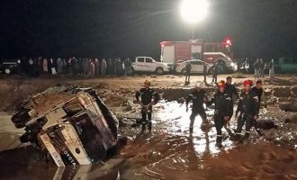 Jordani, viktima dhe të zhdukur për shkak të përmbytjeve