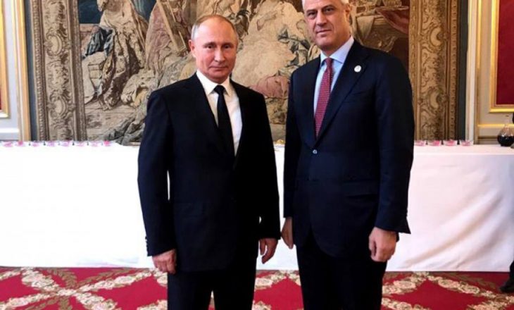 Thaçi jep detaje për takimin me Putinin