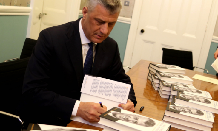 “Nga buxheti i shtetit janë dhënë 65 mijë euro për parathënien e librit për Thaçin”