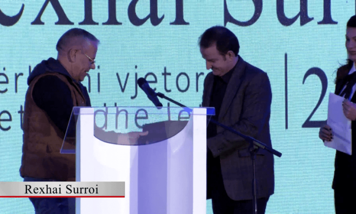 Gëzim Aliu fiton çmimin “Rexhai Surroi” për letërsi