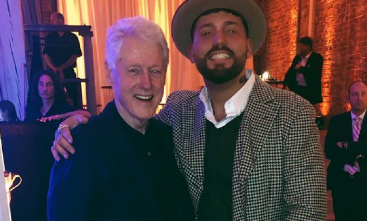 Bill Clinton i pranishëm në mbrëmjen dedikuar albumit të Gashit