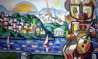 Ekspozita “Ibrahim Kodra 1928-2018” hapet në Zvicër në 100 vjetorin e lindjes së piktorit