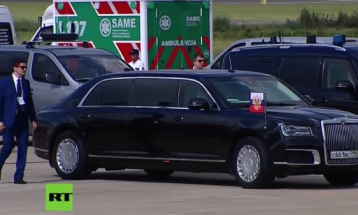 Putin mbërrin në Argjentinë, vetura e tij merr të gjithë vëmendjen