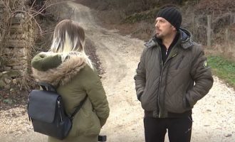 Jeta e familjes shqiptare në fshatin e banuar me serbë