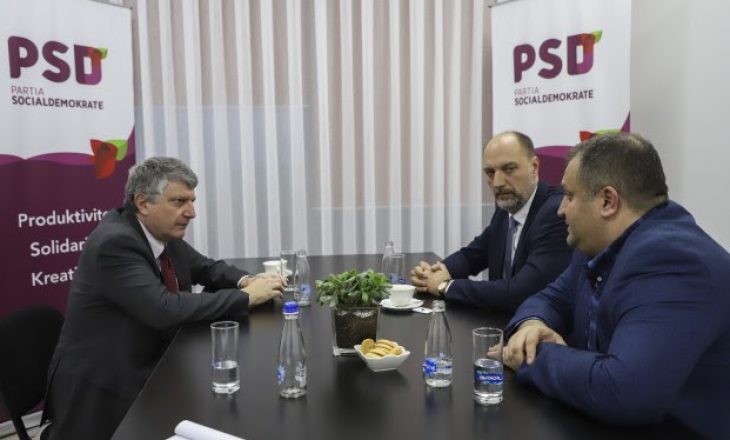 Ambasadori i Francës takohet me zyrtarët e PSD-së – ka një porosi për dialogun