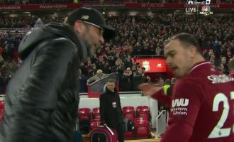 Shaqiri – Klopp, shikoni çfarë ndodhi pas ndeshjes