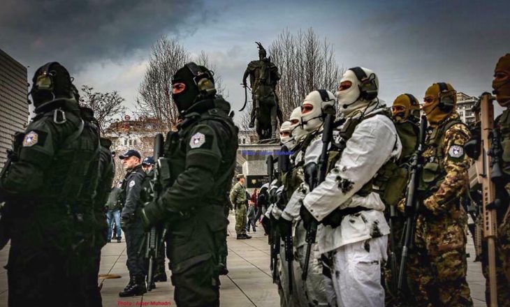 NATO publikon foton, rreshteri Bajramaj duke demontuar një minë