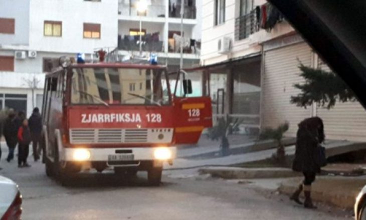 Digjet një apartament në qendër të Lezhës, panik në qytet