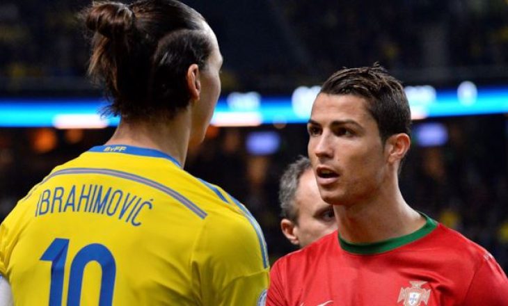Ibrahimoviq e thumbon keq Ronaldon për kalimin te Juventusi