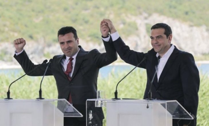 Tsiprasi dhe Zaevi zyrtarisht nominohen për Nobel të Paqes