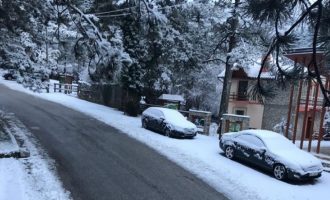 Bora zbardh një pjesë të Shqipërisë