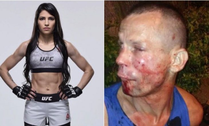 Një burrë e pëson keq, kur sulmon një luftëtare të MMA-së