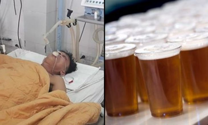 Mjekët i japin 15 birra që t’i shpëtojnë jetën