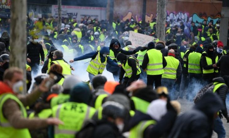 80 mijë oficerë përballën me mijëra protestues në Francë