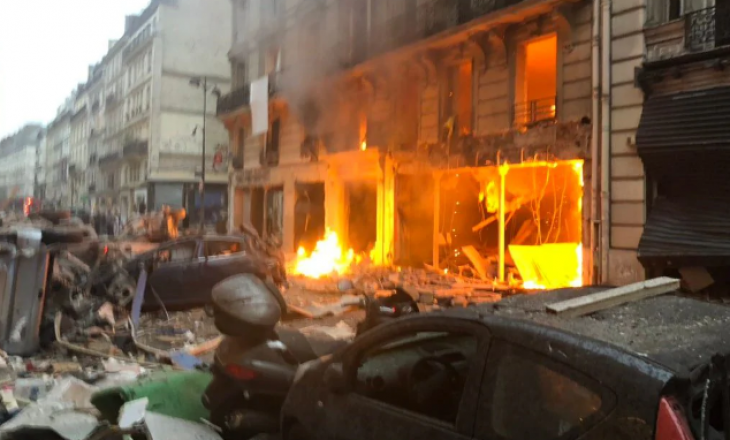 Shpërthim gazi në Paris, disa të plagosur
