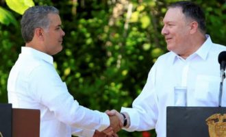 Pompeo i shqetësuar për rritjen e prodhimit të kokainës në Kolumbi