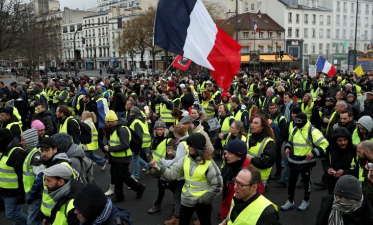 Macron nuk ka shuar pakënaqësitë e protestuesve, e konfirmojnë shifrat e protestës
