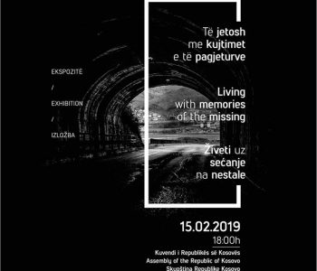 “Të jetosh me kujtime e të pagjeturve”