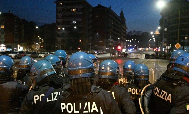 Dhunë në Torino – 11 protestues të arrestuar, 4 të plagosur