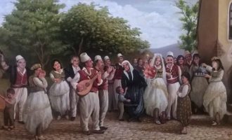 Propozimi për fejesë në Korçën tradicionale