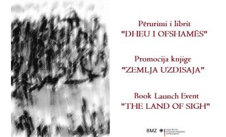 Promovohet libri “Dheu i ofshamës” – Vijnë  tregimet nga vitet 98/99