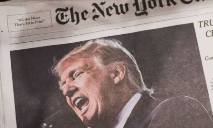 Trump sulmon New York Times, reagon gazeta