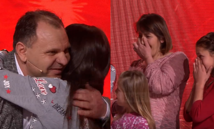 Lot gëzimi, biznesmeni nga Kosova ia dhuron një shtëpi familjes shqiptare live në emision