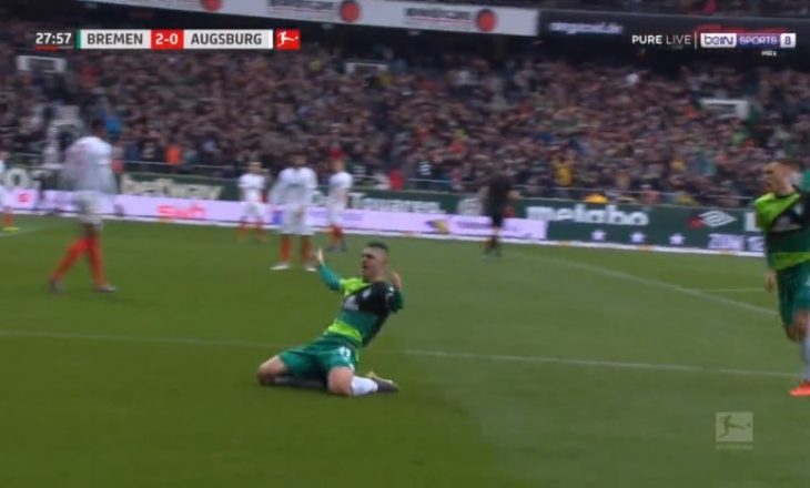 Milot Rashica nuk ndalet, sapo e shënoi golin e javës në Bundesligë